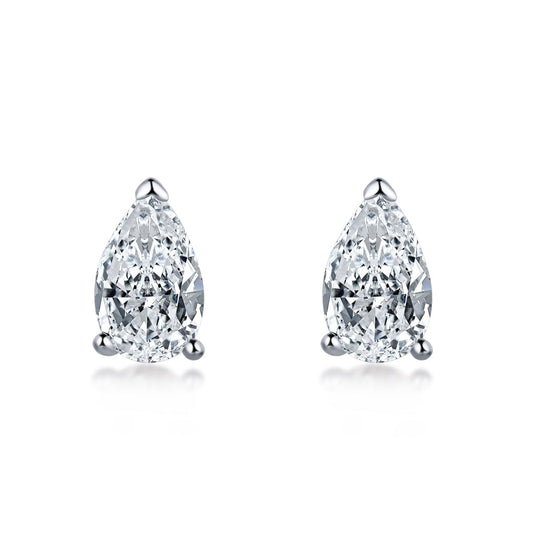 [Luxery Jewelry]Ornate Water Drop Shape Earrings