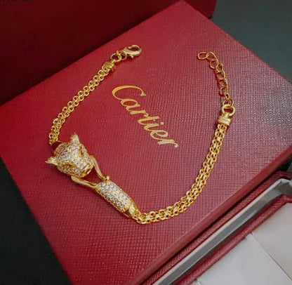 [Luxery Jewelry] PANTHERE  BRACELET DIAMONDS