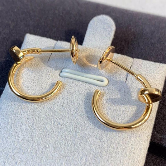 [Luxery]JUSTE EARRINGS PINK GOLD