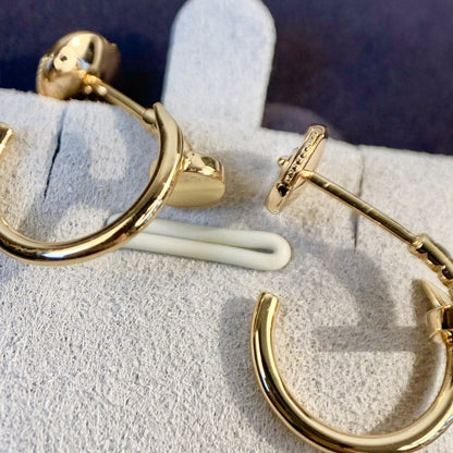 [Luxery]JUSTE EARRINGS PINK GOLD
