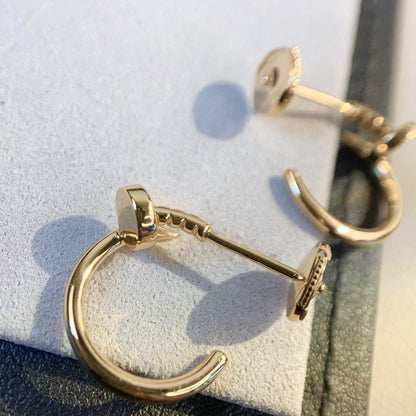 [Luxery]JUSTE EARRINGS PINK GOLD