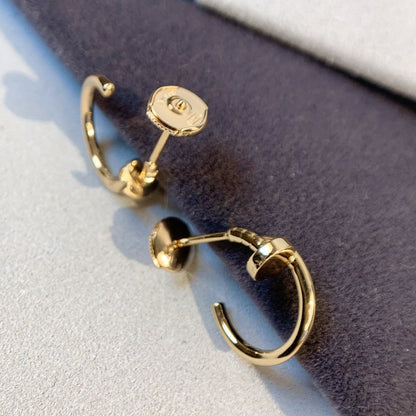 [Luxery]JUSTE EARRINGS PINK GOLD
