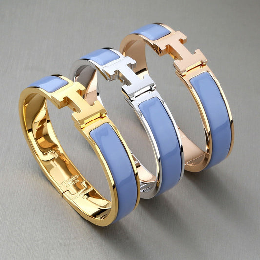 [Luxery]H BRACELET ROMANTIC BLUE 12MM