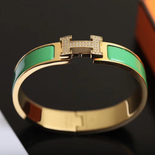 [Luxery]H BRACELET GOLD DIAMOND