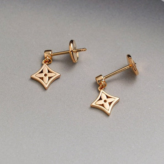 [Luxery]STAR EARRINGS GOLD