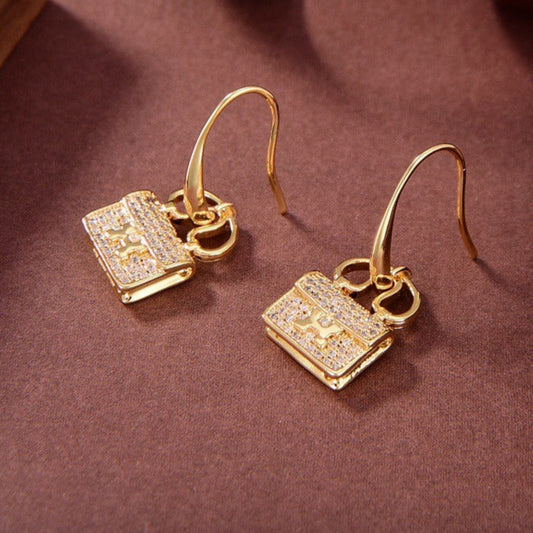 [Luxery]KELLY DIAMOND EARRINGS