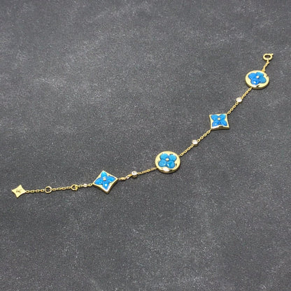 [Luxery]STAR AND SUN TURQUOISE 4 MOTIFS 3 DIAMONDS