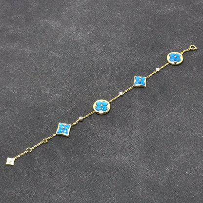 [Luxery]STAR AND SUN TURQUOISE 4 MOTIFS 3 DIAMONDS