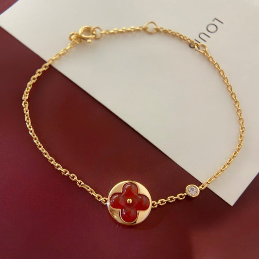 [Luxery]SUN PEDANT CARNELIAN BRACELET
