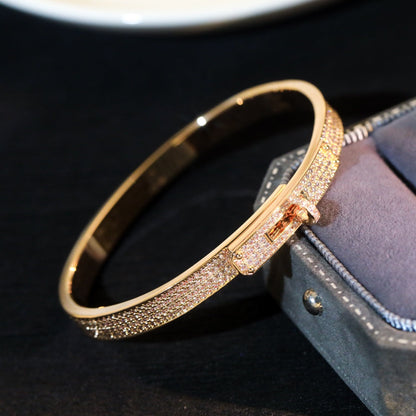 [Luxery]KELLY BRACELET DIAMOND PAVED
