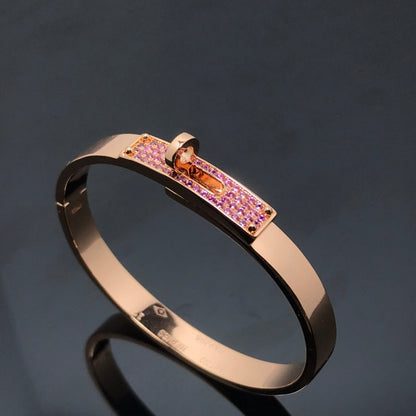 [Luxery]KELLY BRACELET PINK DIAMOND
