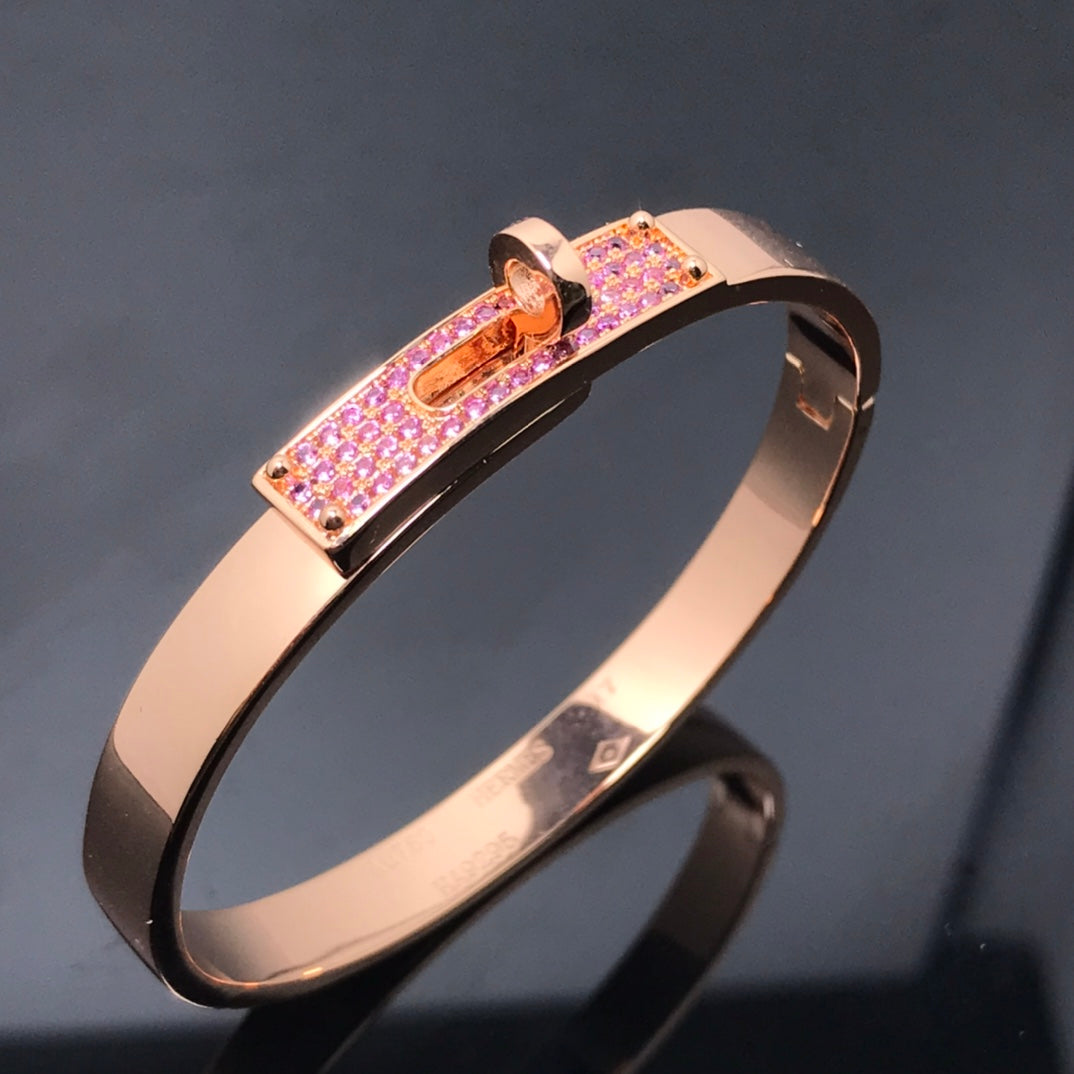 [Luxery]KELLY BRACELET PINK DIAMOND