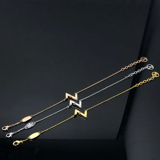 [Luxery]VOLT LV LOGO BRACELET
