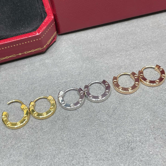 [Luxery]LOVE MINI EARRINGS