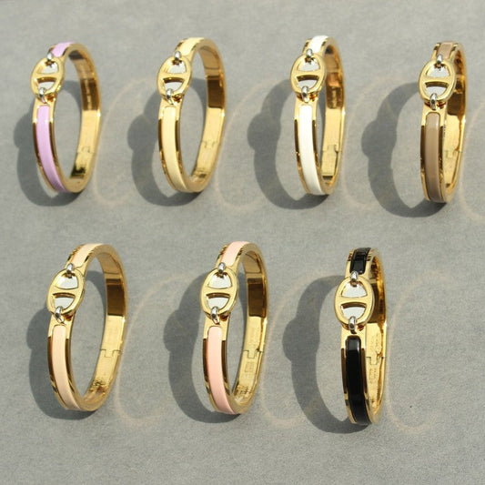 [Luxery]CLIC CHAINE GOLD BRACELET