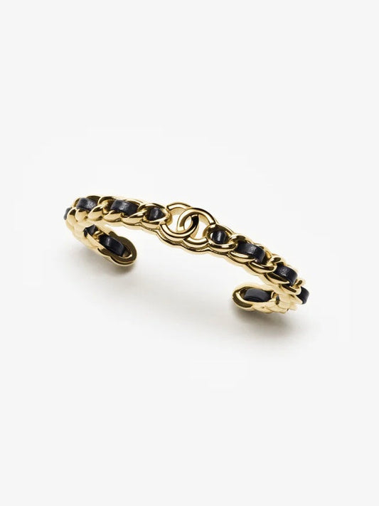 [Luxery]Double C Open Bangle