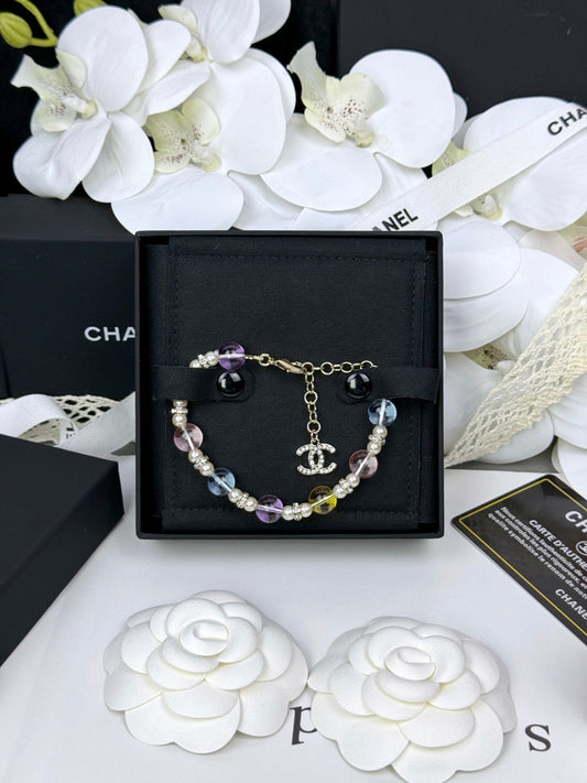 [Luxery]Colorful Transparent Resin Bracelet