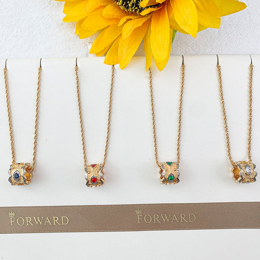 [Luxery] B.C.L ¡°Little Waist¡± Enamel  NECKLACE£¨Various colors