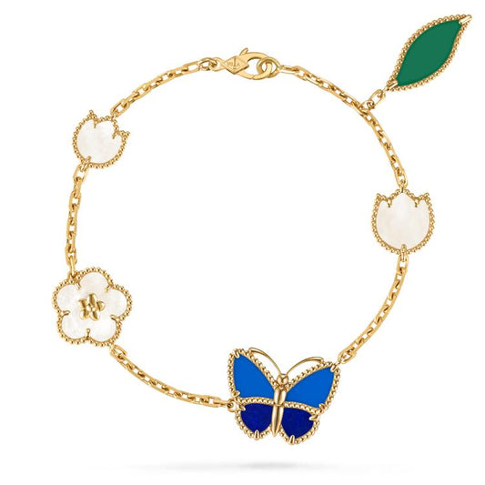 [Luxery]2026 NEW SPRING LUCKY 5 MOTIF BRACELET