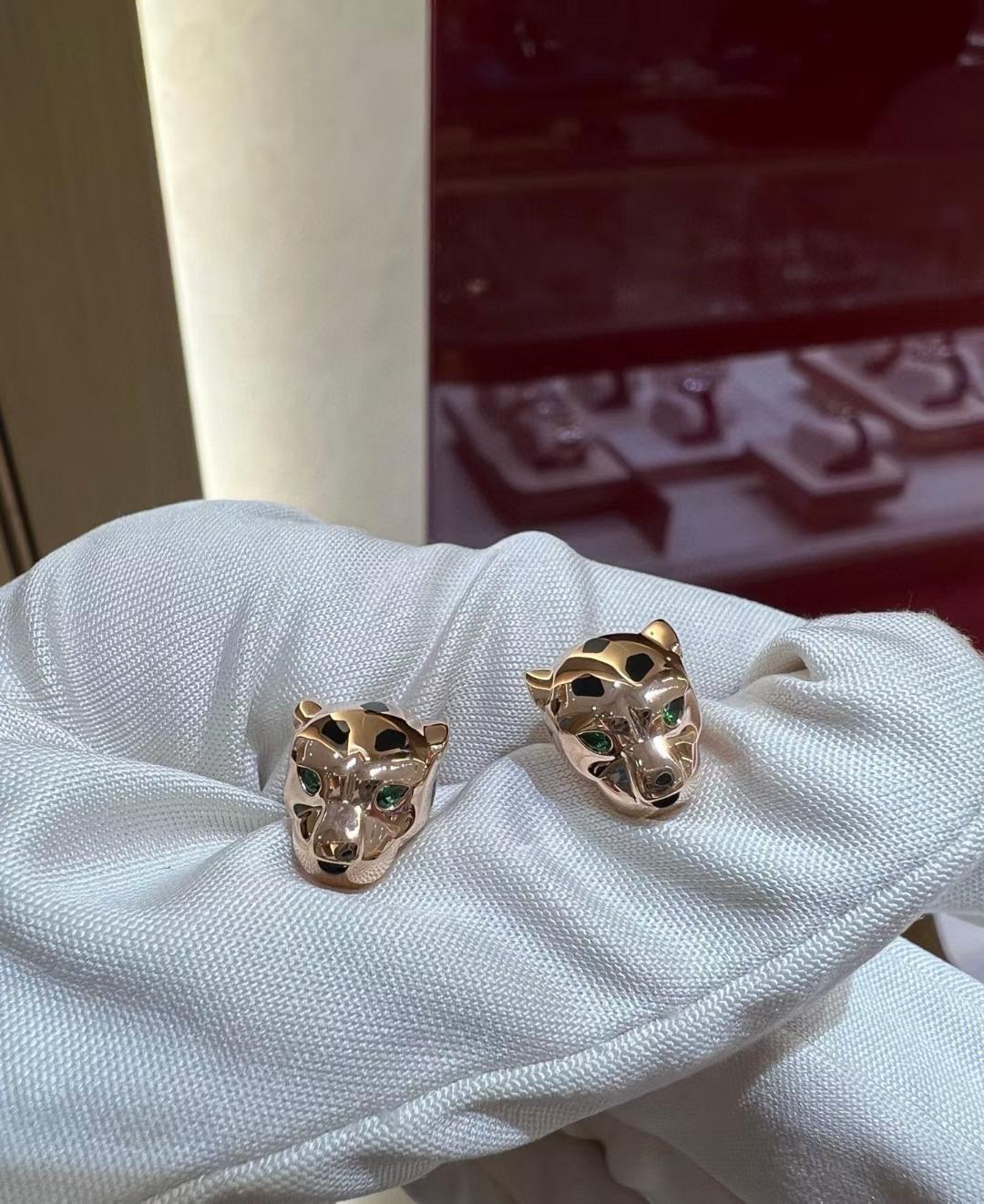 [?Luxery]CHRRTAH-PRINT STUD EARRINGS, THREE COLORS