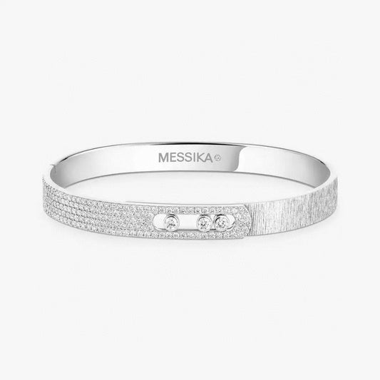 [Luxery]2026 BRAND-NEW FROSTED BRACELET WITH DIAMONDS THREE COLORS