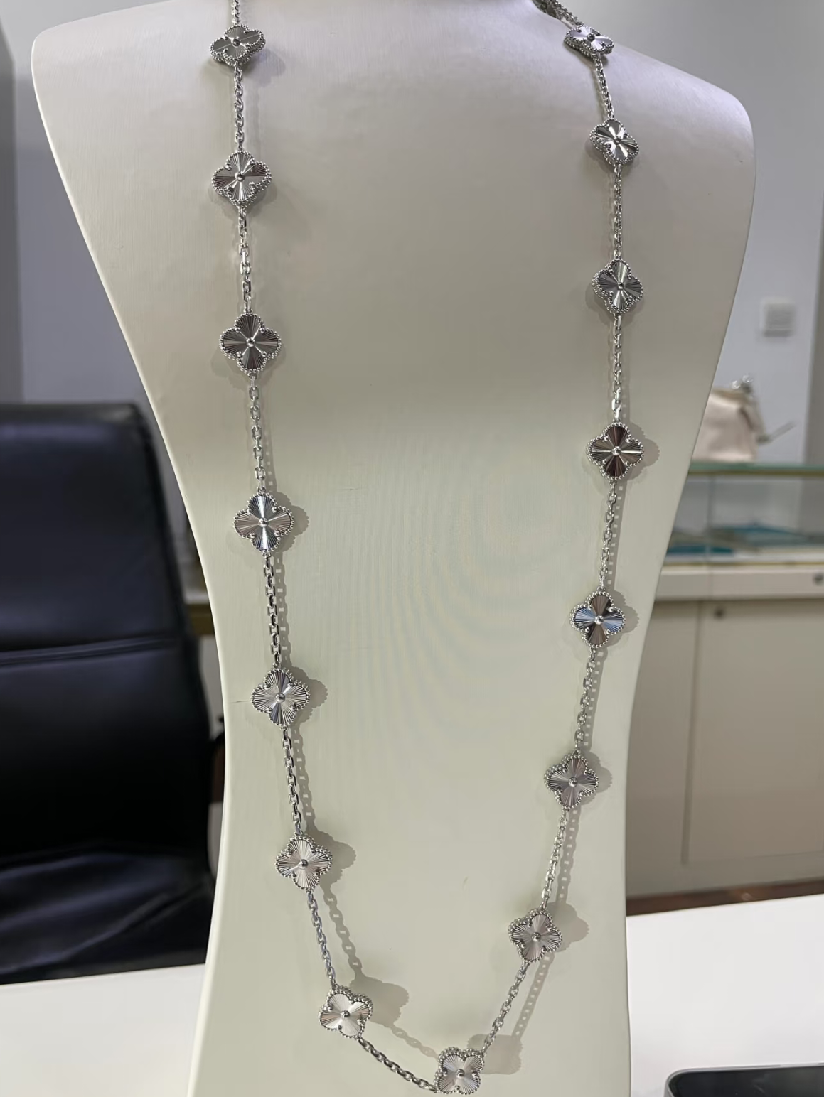 [Luxery]CLOVER 20 MOTIFS SILVER LASER
