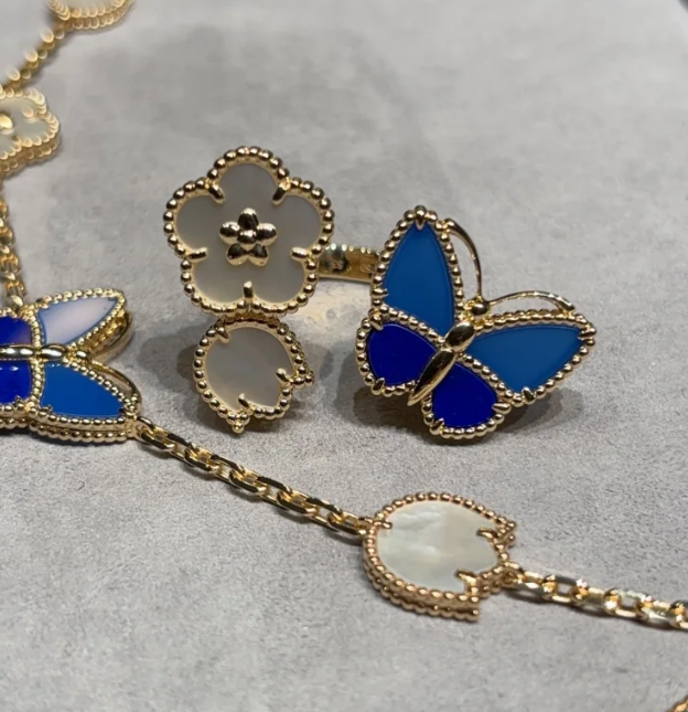 [Luxery]NEW TWIN BUTTERFLY LUCKY RING