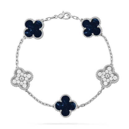 [Luxery]CLOVER 5 MOTIF PIETERSITE BRACELET COLLECTION