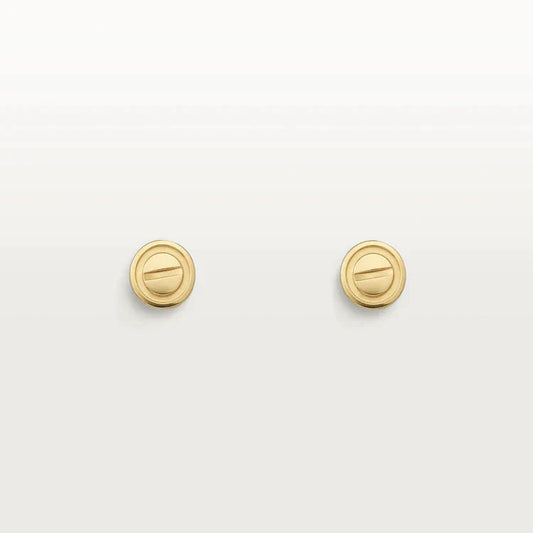[Luxery]LOVE EARRINGS GOLD 10MM