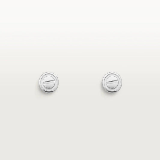 [Luxery]LOVE EARRINGS SILVER 10MM