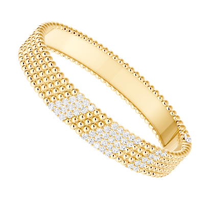 [Luxery]Five-row diamond bracelet