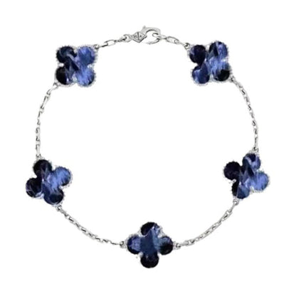 [Luxery]CLOVER 5 MOTIF PIETERSITE BRACELET COLLECTION