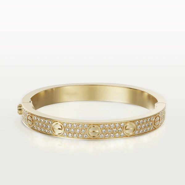 [Luxery]LOVE BRACELET 6.1MM DIAMOND-PAVED