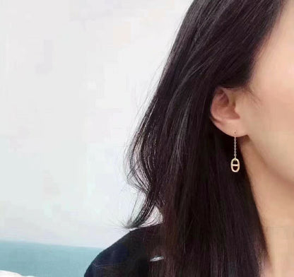 [Luxery]CHAINE TASSEL EARRINGS