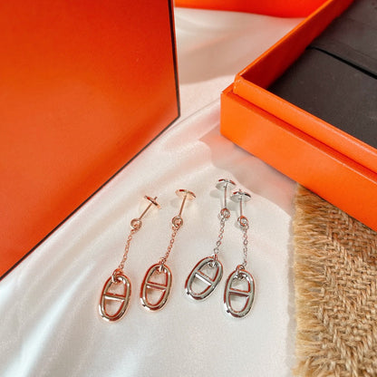 [Luxery]CHAINE TASSEL EARRINGS