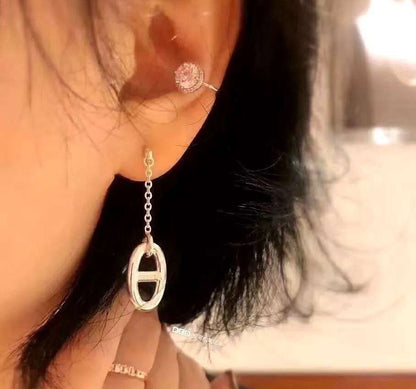 [Luxery]CHAINE TASSEL EARRINGS
