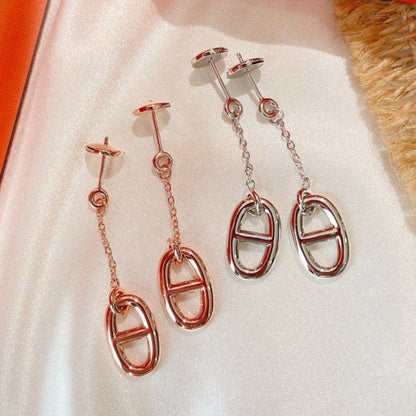 [Luxery]CHAINE TASSEL EARRINGS
