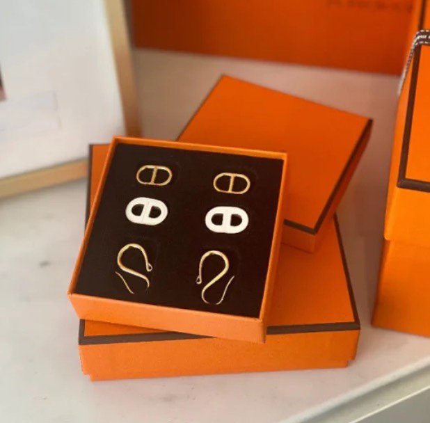 [Luxery]HM O'MAILLON GOLD EARRINGS