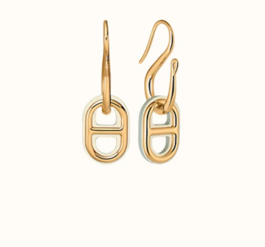 [Luxery]HM O'MAILLON GOLD EARRINGS