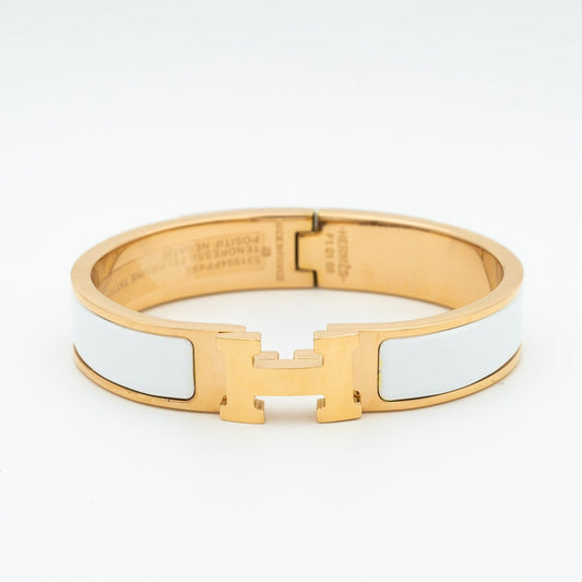 [Luxery]H WHITE BRACELET