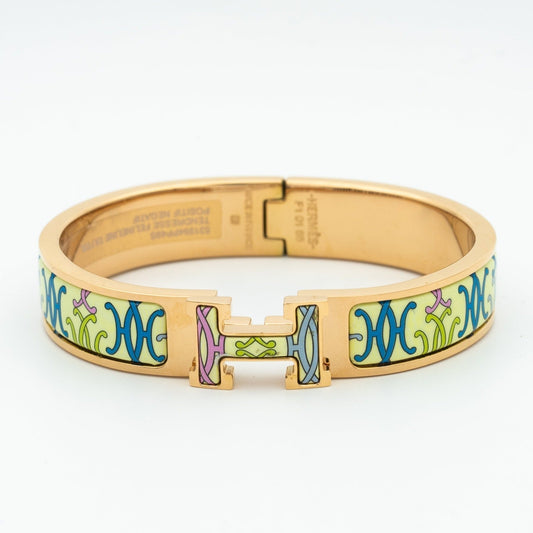 [Luxery]H BRACELET BEIGE MULTICOLOR