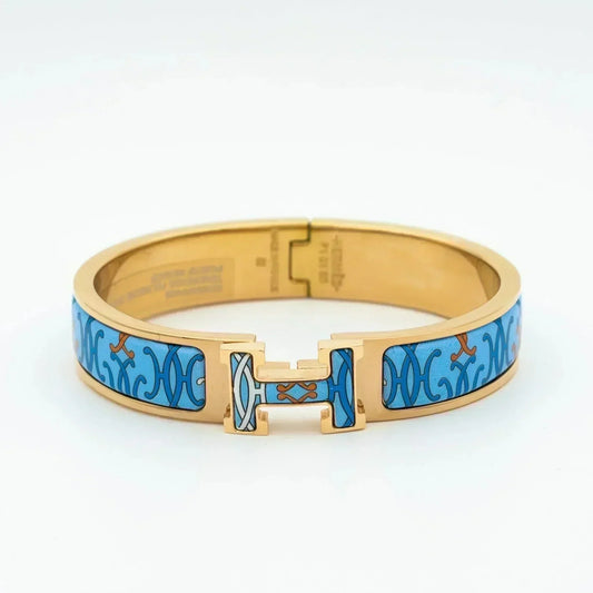 [Luxery]H BRACELET BLUE MULTICOLOR