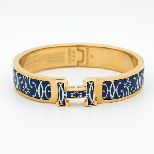 [Luxery]H BRACELET BLACK MULTICOLOR