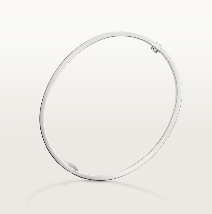 [Luxery]NEW-LOVE-6.1MM-Width Diamond-Studded Bracelet