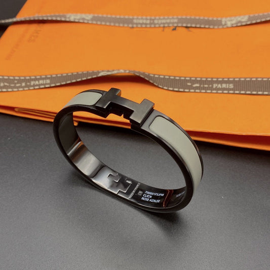 [Luxery]CLIC HM SO BLACK GREY BRACELET