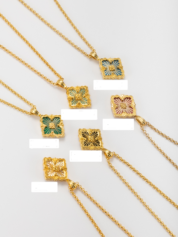 [Luxery] B.C.L SMALL SIZE  ENAMEL NECKLACE£¨Various colors)