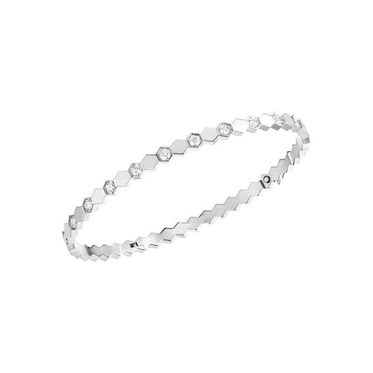 [Luxery]BEE LOVE SILVER DIAMOND BRACELET
