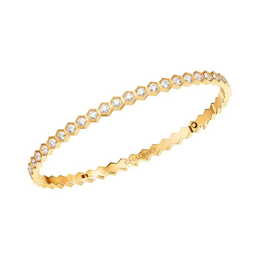 [Luxery]BEE LOVE GOLD BRACELET FULL DIAMOND