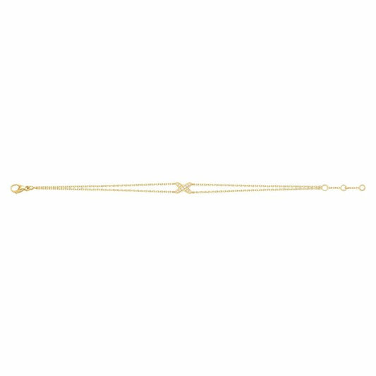 [Luxery]JEUX BRACELET GOLD DIAMOND