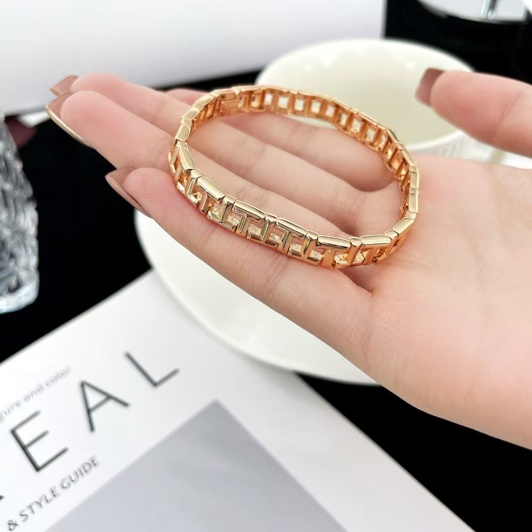 [Luxery jewelrys]TF CHAIN BRACELET